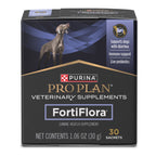 Purina Pro Plan Veterinary Diets FortiFlora Probiotic Powder for Dogs 30 count - front of box