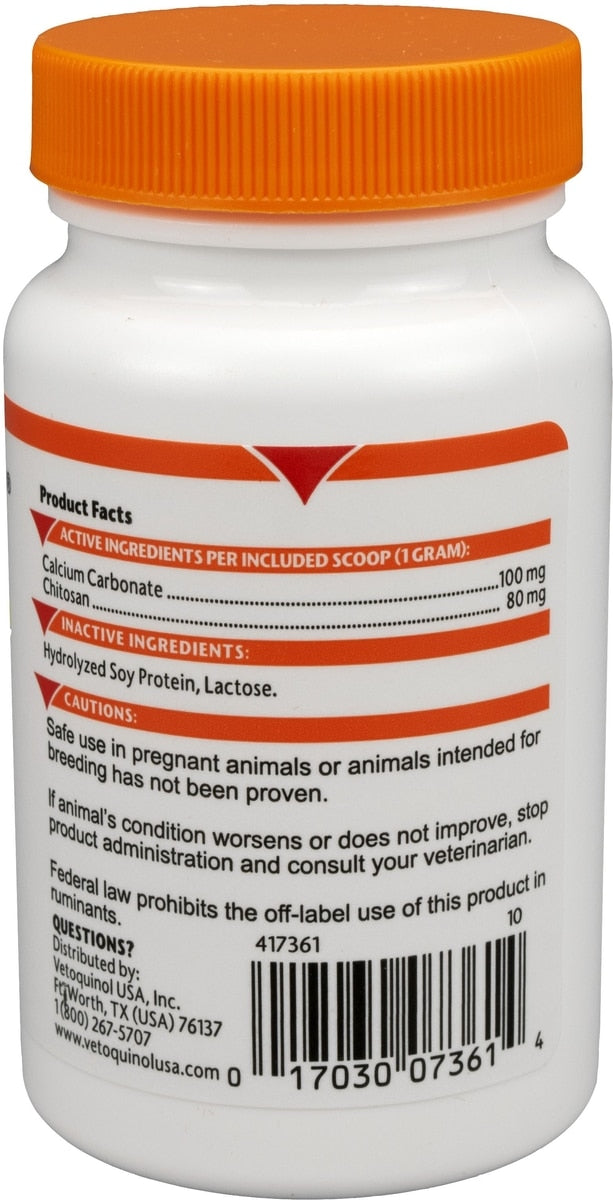 Vetoquinol Epakitin - back of package with directions