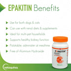 Vetoquinol Epakitin kidney support supplement detail